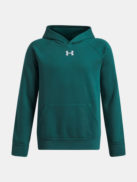 Under Armour Chlapčenská mikina Under Armour UA Rival Fleece Hoodie-GRN