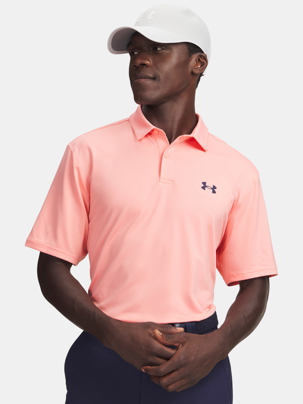 Under Armour Pánske tričko Under Armour UA Matchplay Polo-PNK