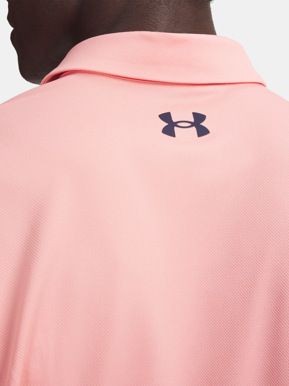 Under Armour Pánske tričko Under Armour UA Matchplay Polo-PNK