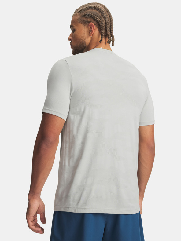 Under Armour Pánske tričko Under Armour UA Vanish Elite Smls SS Camo-GRY