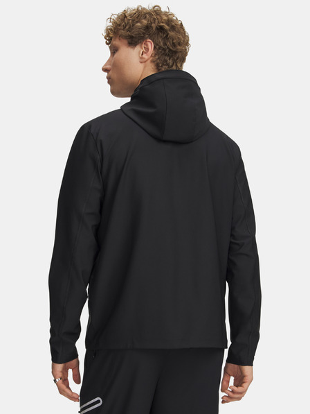 Under Armour Pánska bunda Under Armour UA Unstoppable Woven Jacket-BLK