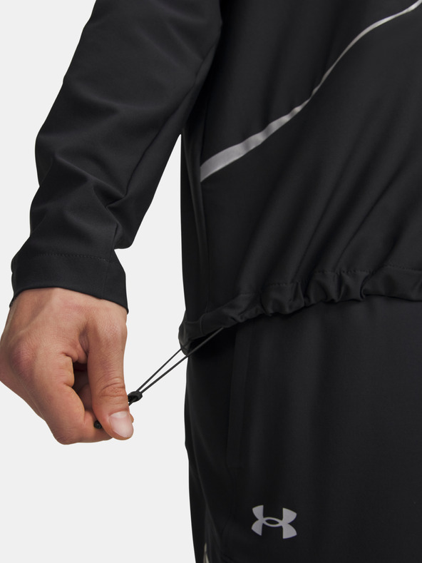 Under Armour Pánska bunda Under Armour UA Unstoppable Woven Jacket-BLK