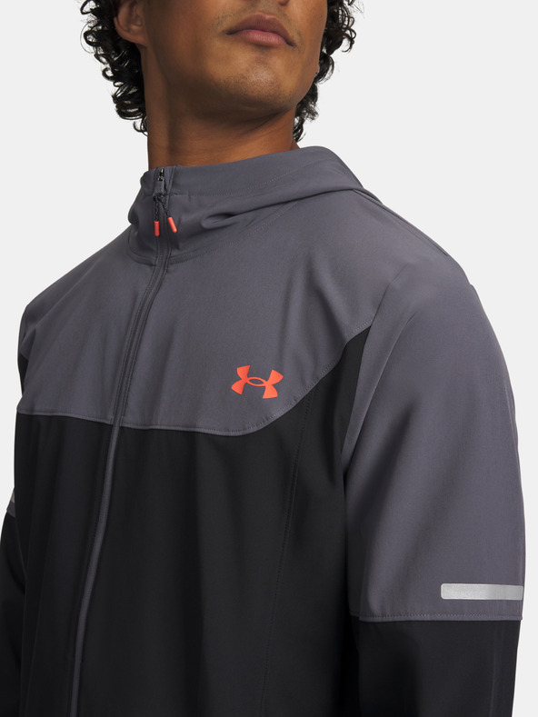 Under Armour Pánska bunda Under Armour UA Tech Utility Woven Jckt-BLK
