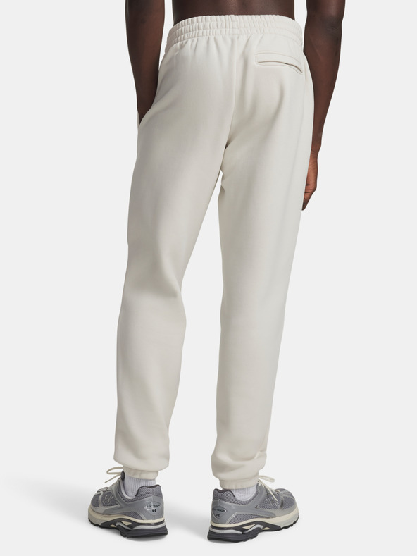 Under Armour Pánske tepláky Under Armour UA Icon Fleece Jogger-WHT