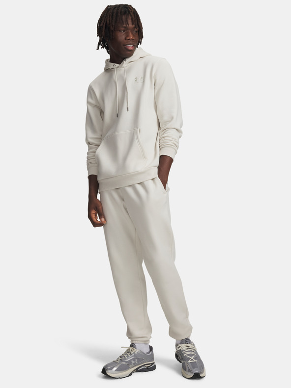 Under Armour Pánske tepláky Under Armour UA Icon Fleece Jogger-WHT