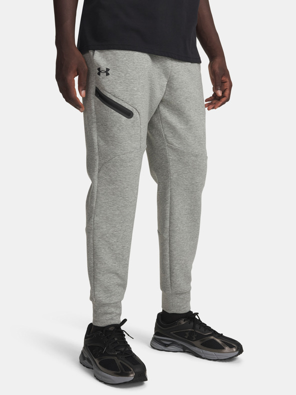 Under Armour Pánske tepláky Under Armour UA Unstoppable Flc Jgr EU-GRY