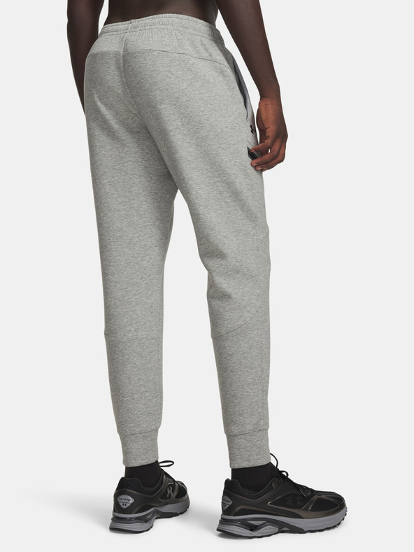 Under Armour Pánske tepláky Under Armour UA Unstoppable Flc Jgr EU-GRY