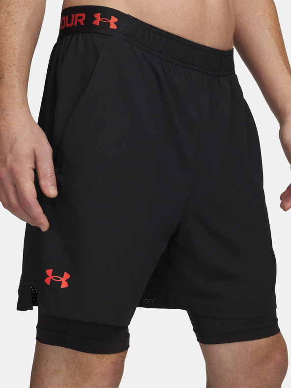 Under Armour Pánske kraťasy Under Armour UA Vanish Woven 2in1 Sts-BLK