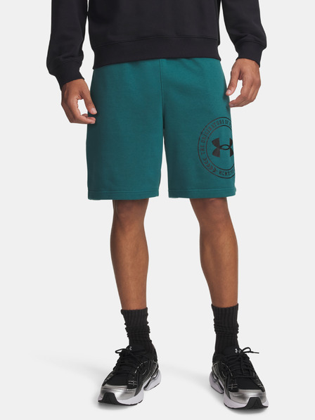 Under Armour Pánske kraťasy Under Armour UA Rival LW Graphic Shorts-GRN