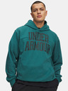 Under Armour Pánska mikina Under Armour UA Rival LW Graphic Hoodie-GRN