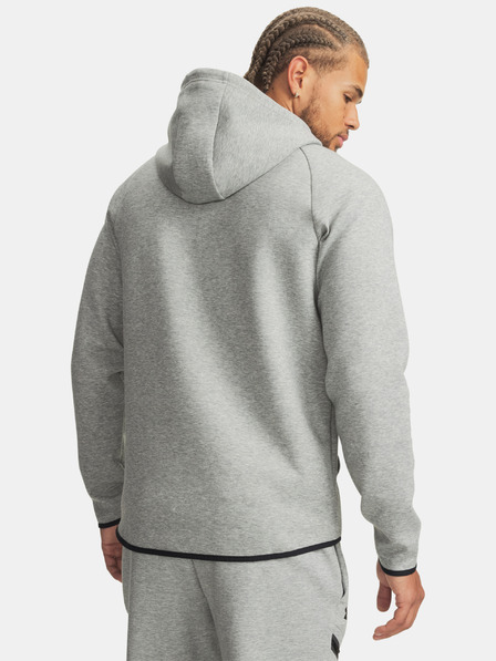 Under Armour Pánska mikina Under Armour UA Unstoppable Flc FZ HD EU-GRY