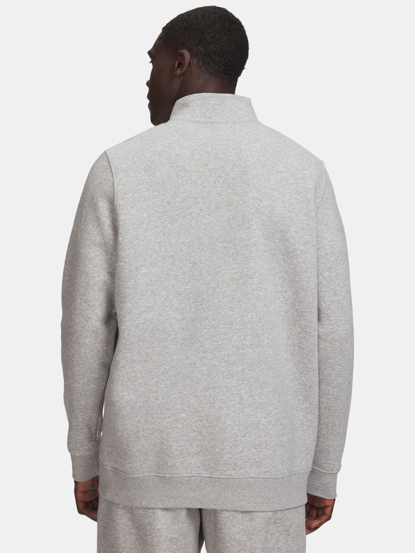 Under Armour Pánska mikina Under Armour UA Icon Fleece 1/4 Zip-GRY