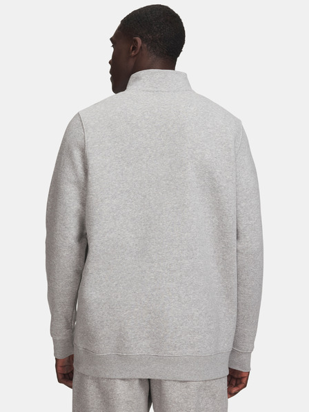 Under Armour Pánska mikina Under Armour UA Icon Fleece 1/4 Zip-GRY