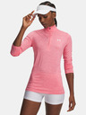 Under Armour Dámske tričko Under Armour Tech 1/2 Zip- Twist-PNK