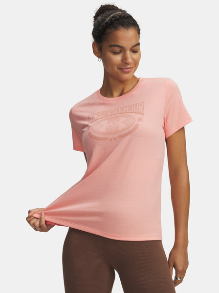Under Armour Dámske tričko Under Armour UA W VARSITY SS-PNK