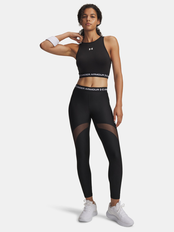Under Armour Dámske legíny Under Armour HeatGear Mesh Legging-BLK