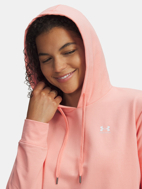 Under Armour Dámska mikina Under Armour Sport Terry Hoodie-PNK