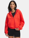 Under Armour Dámska mikina Under Armour UA Icon Fleece HZ Hoodie-RED