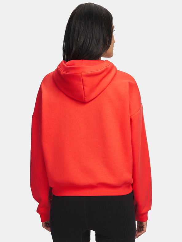 Under Armour Dámska mikina Under Armour UA Icon Fleece HZ Hoodie-RED