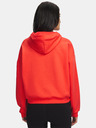 Under Armour Dámska mikina Under Armour UA Icon Fleece HZ Hoodie-RED