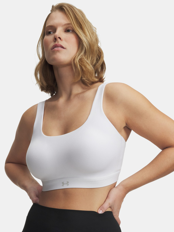 Under Armour Dámska podprsenka Under Armour UA Effortless High Bra-WHT