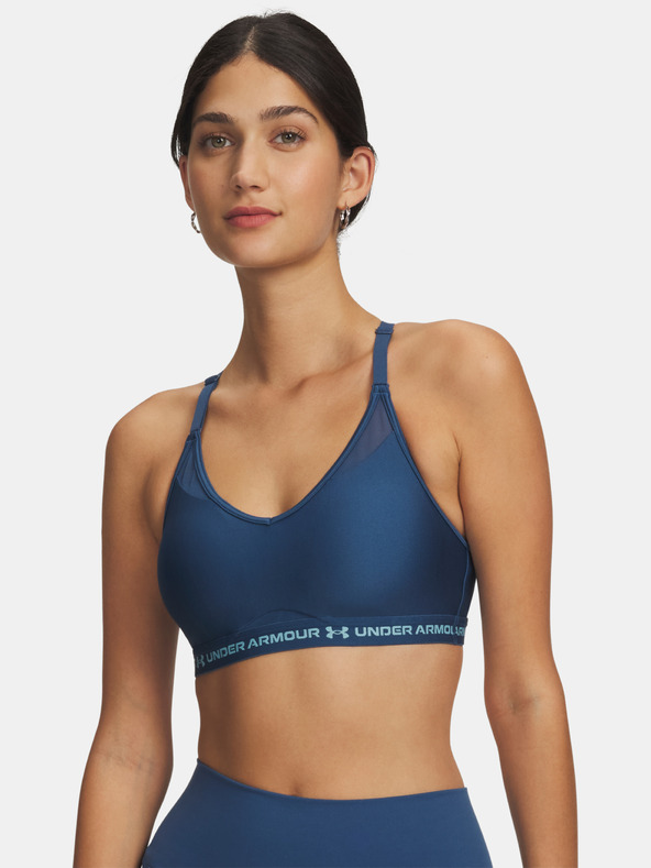 Under Armour Dámska podprsenka Under Armour UA Crossback Low Bra-BLU