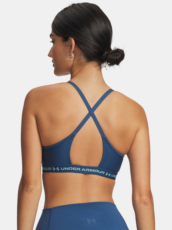 Under Armour Dámska podprsenka Under Armour UA Crossback Low Bra-BLU