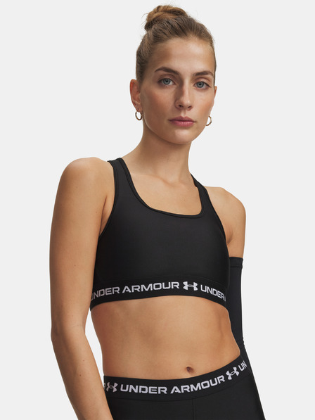 Under Armour Dámska podprsenka Under Armour Crossback Mid Bra-BLK