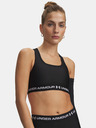 Under Armour Dámska podprsenka Under Armour Crossback Mid Bra-BLK
