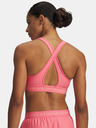 Under Armour Dámska podprsenka Under Armour Crossback Mid Bra-PNK