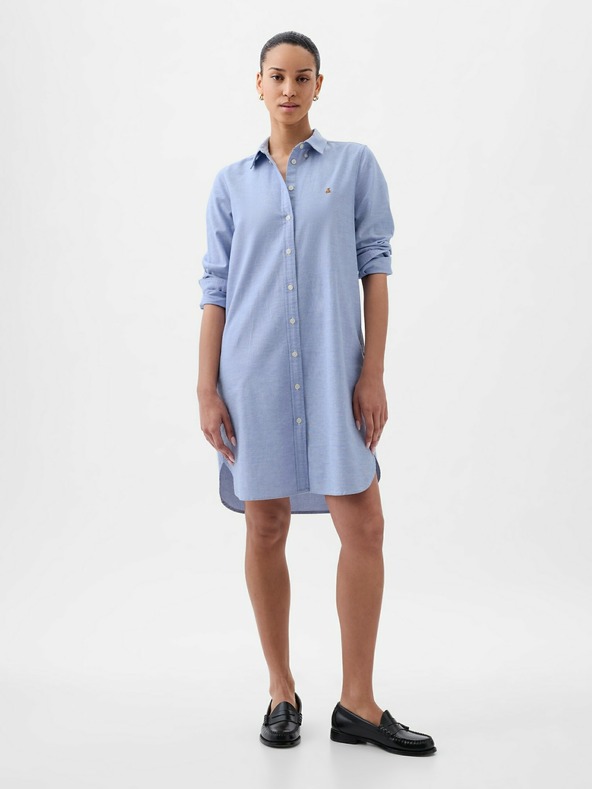 GAP Košeľové šaty s opaskom Brannan Bear GAP