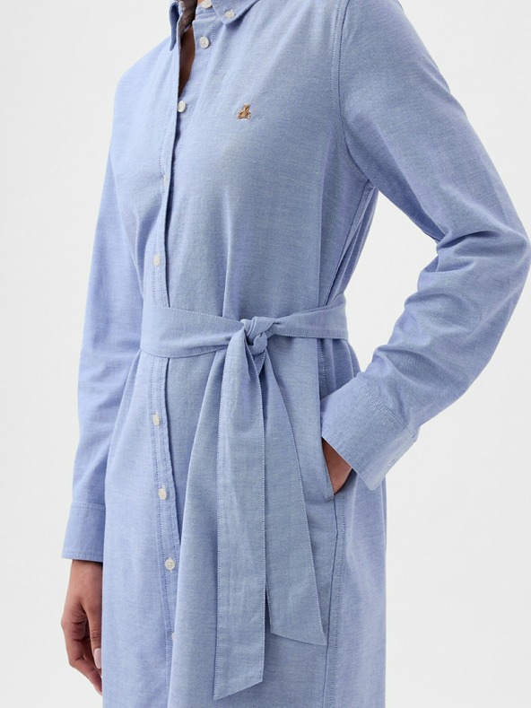 GAP Košeľové šaty s opaskom Brannan Bear GAP