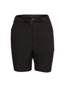 ALPINE PRO Dámske softshellové rýchloschnúce šortky ALPINE PRO ZOLENA black