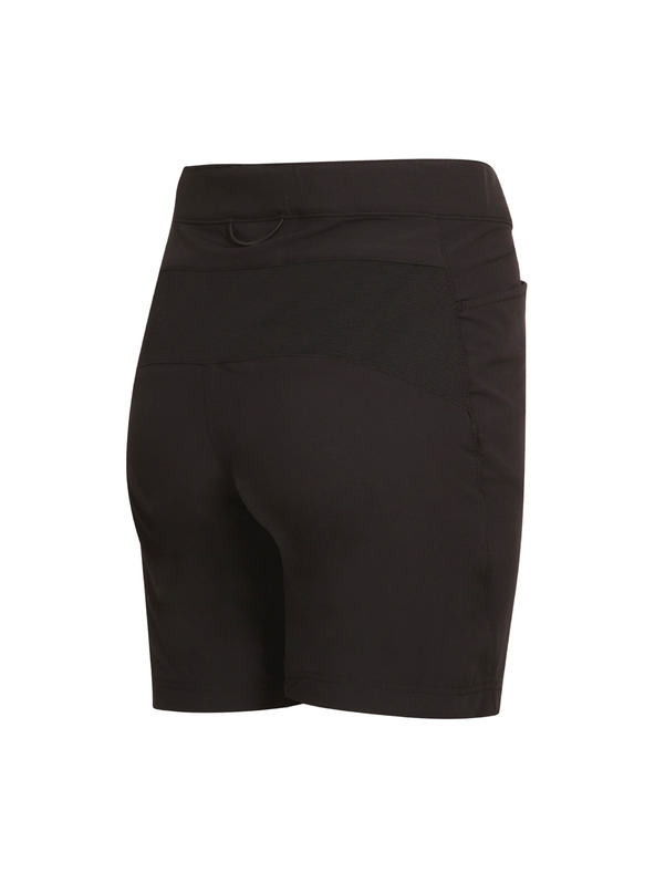 ALPINE PRO Dámske softshellové rýchloschnúce šortky ALPINE PRO ZOLENA black