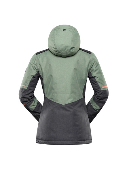 ALPINE PRO Dámska lyžiarska bunda s membránou ptx ALPINE PRO ZARIBA loden frost