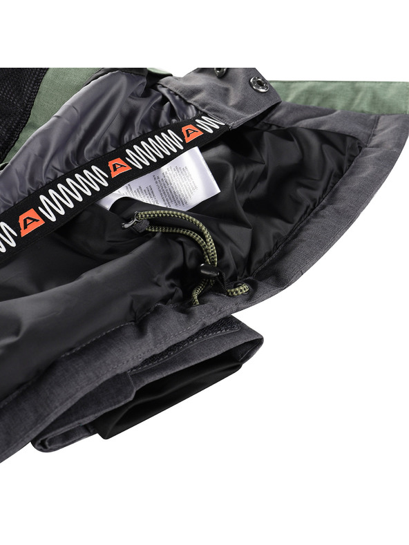 ALPINE PRO Dámska lyžiarska bunda s membránou ptx ALPINE PRO ZARIBA loden frost