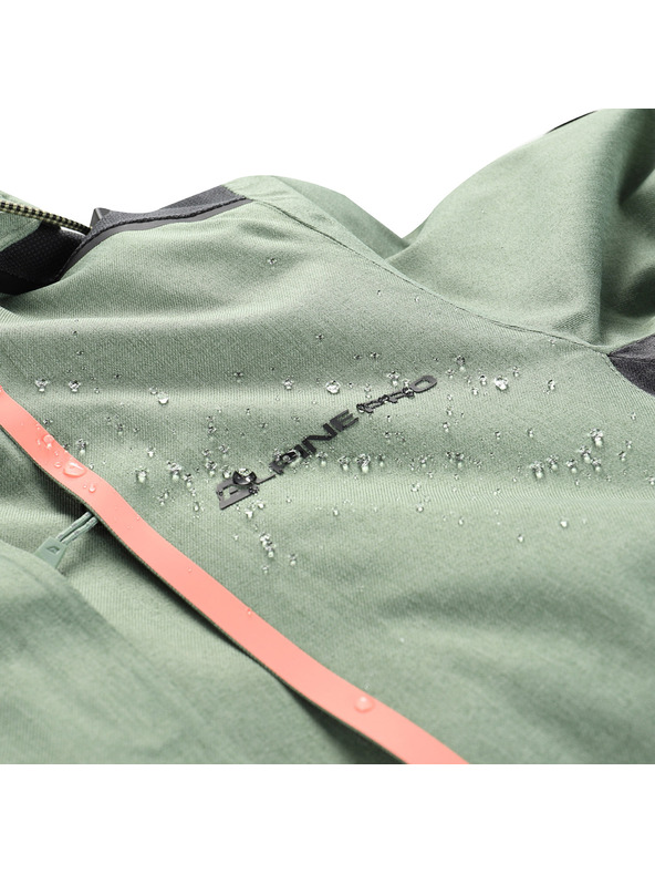 ALPINE PRO Dámska lyžiarska bunda s membránou ptx ALPINE PRO ZARIBA loden frost