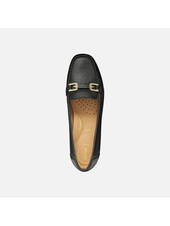 Geox Čierne dámske mokasíny Geox Annytah Moc