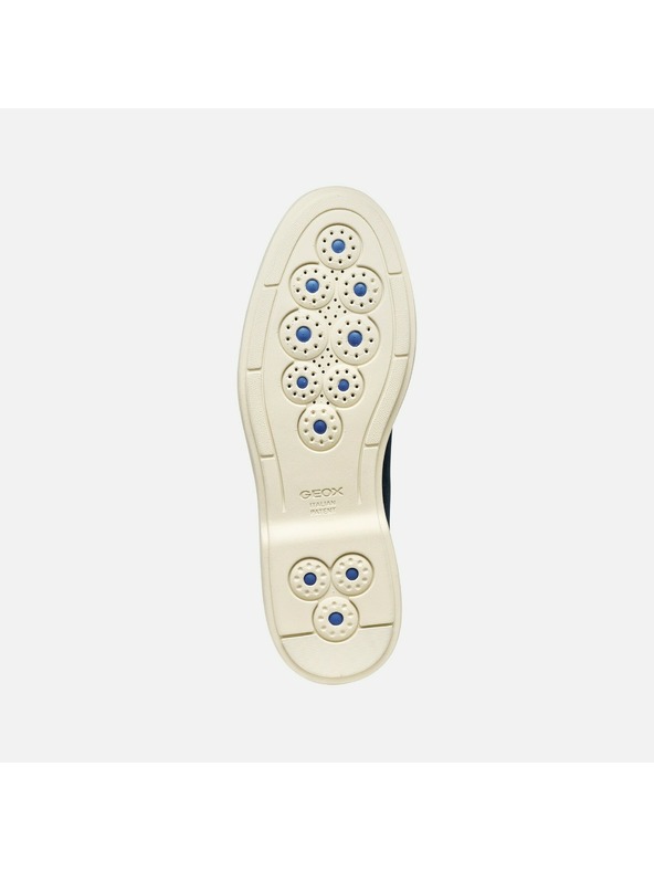 Geox Tmavomodré pánske mokasíny Geox Spherica EC17