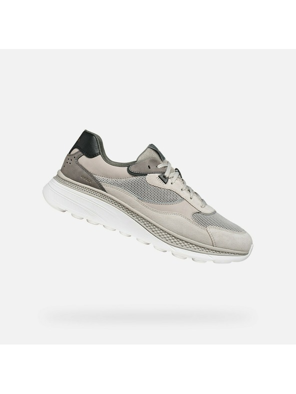 Geox Svetlosivé pánske tenisky Geox Spherica Actif X1