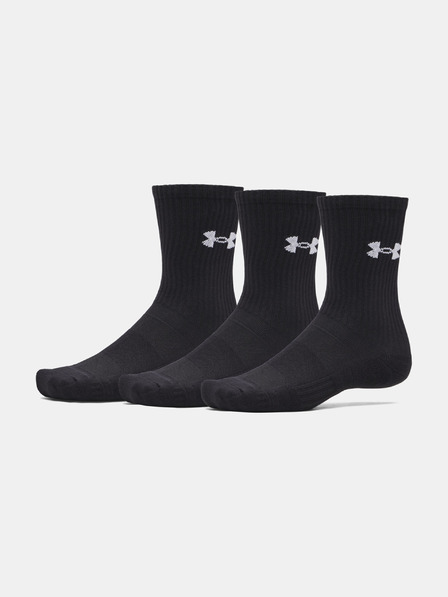 Under Armour Unisex ponožky Under Armour UA Performance Cotton 3p Crw