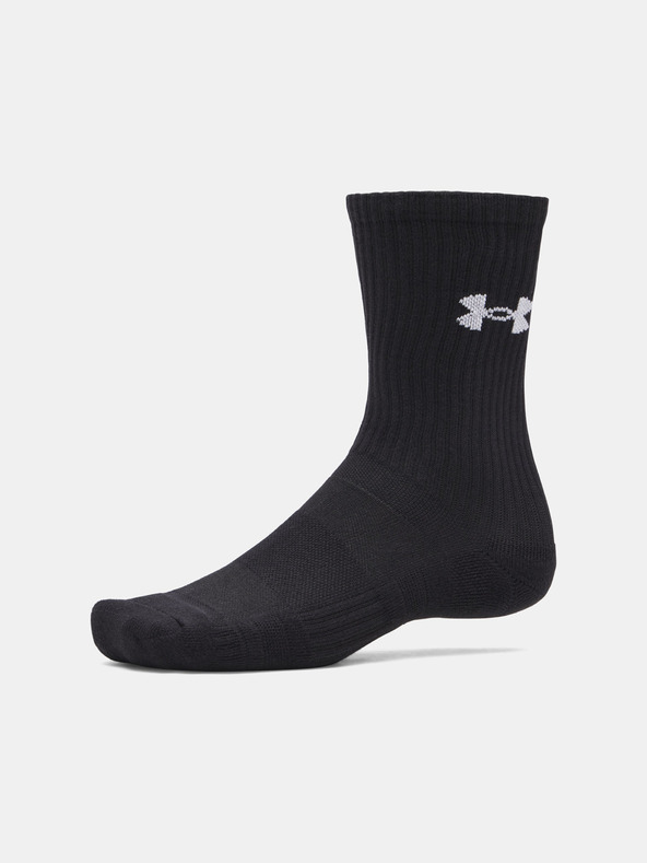 Under Armour Unisex ponožky Under Armour UA Performance Cotton 3p Crw
