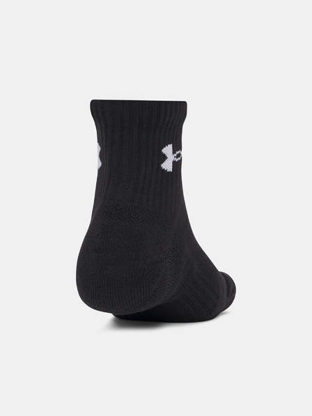Under Armour Unisex ponožky Under Armour UA Performance Cotton 3p Qtr