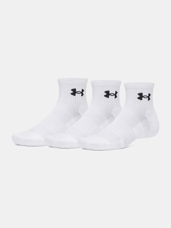 Under Armour Unisex ponožky Under Armour UA Performance Cotton 3p Qtr