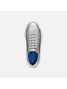 Geox Strieborné dámske tenisky Geox Gxcp-03