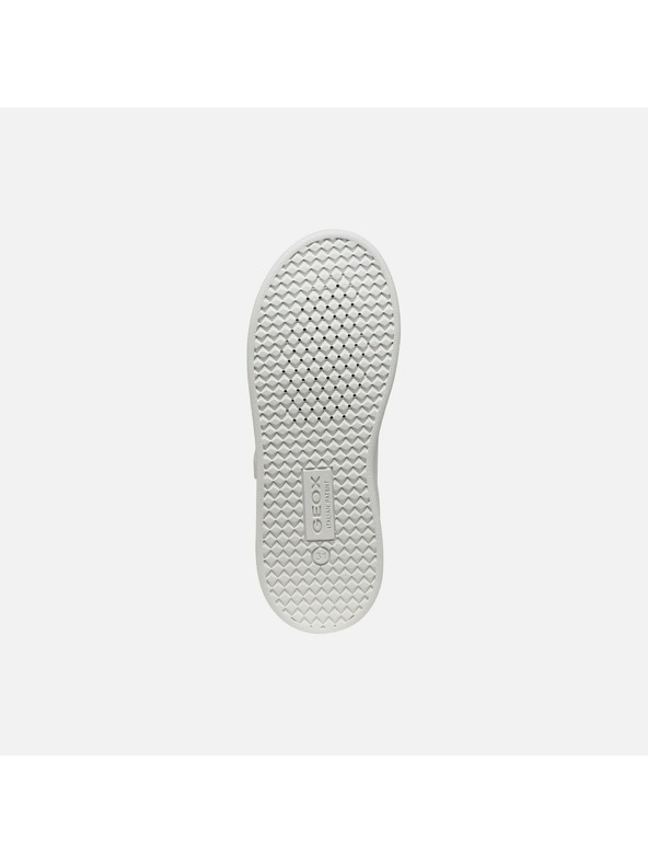 Geox Biele dievčenské tenisky Geox Eclyper