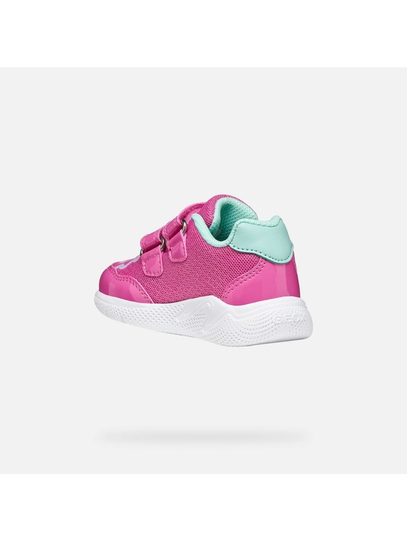 Geox Ružové dievčenské tenisky Geox Sprintye