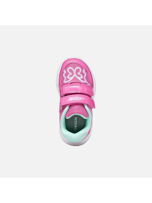 Geox Ružové dievčenské tenisky Geox Sprintye