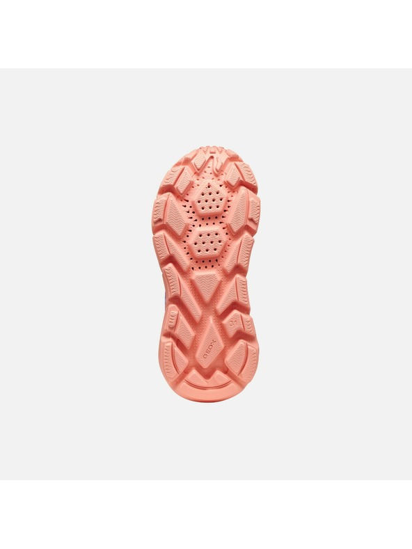 Geox Fialové dievčenské tenisky Geox Flexyper Fast