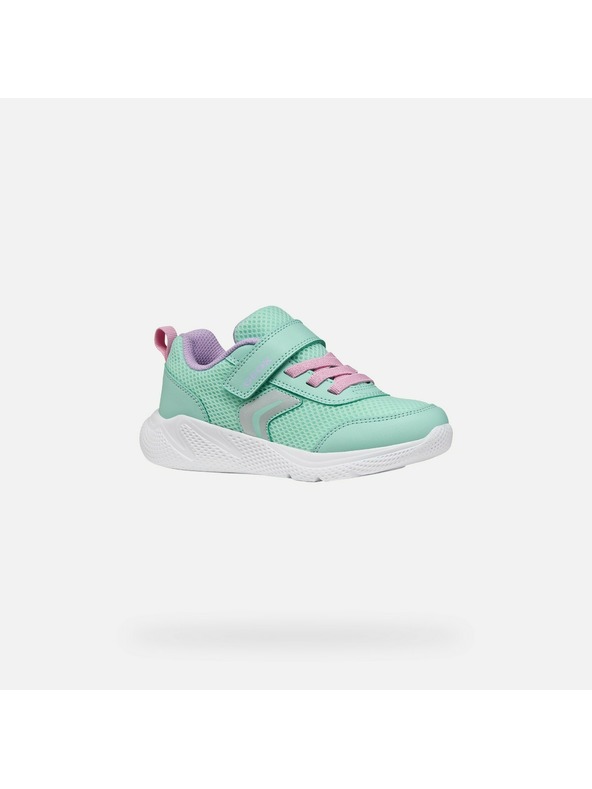 Geox Tyrkysové dievčenské tenisky Geox Sprintye